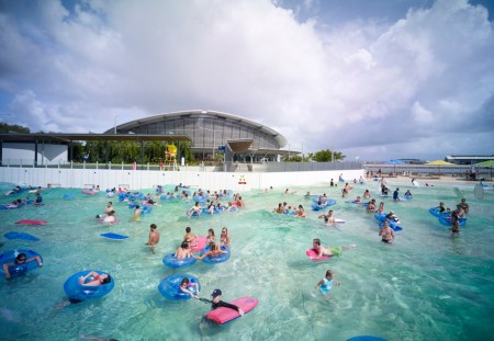 Darwin Wave Lagoon Draws Crowds