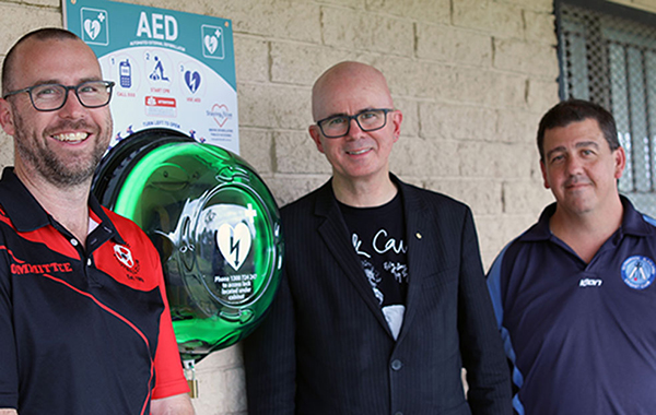 Defibrillators installed at local sporting clubs across Blue Mountains