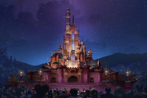Hong Kong Disneyland names transformed centrepiece the Castle of Magical Dreams