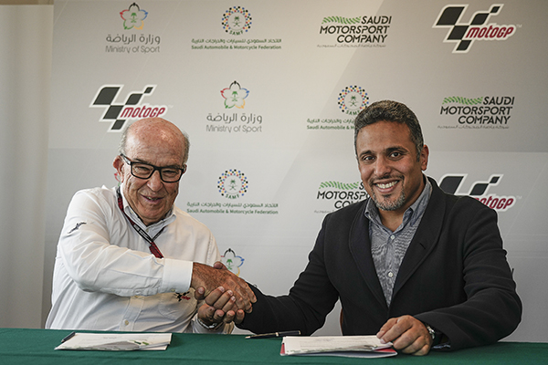Dorna Sports and Saudi Motorsport Company to host MotoGP in Saudi Arabia