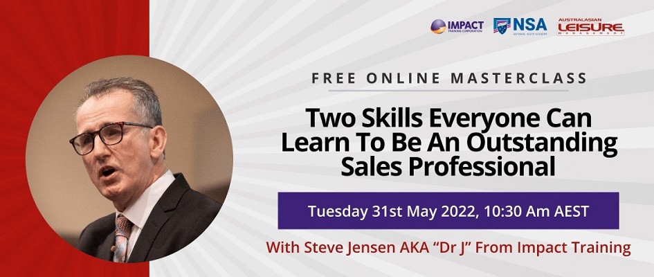 Latest Sales Masterclass to deliver skills everyone can learn