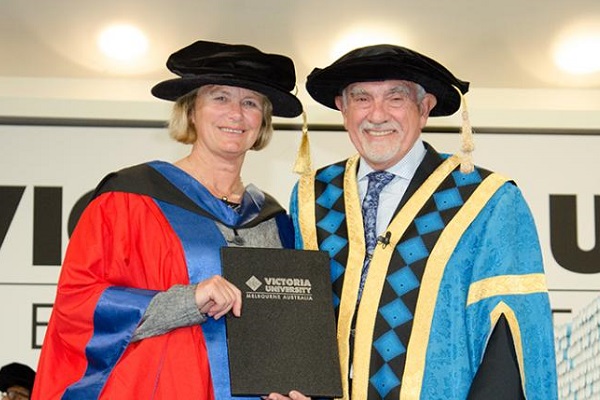 Victoria University PhD for swimming champion Shane Gould
