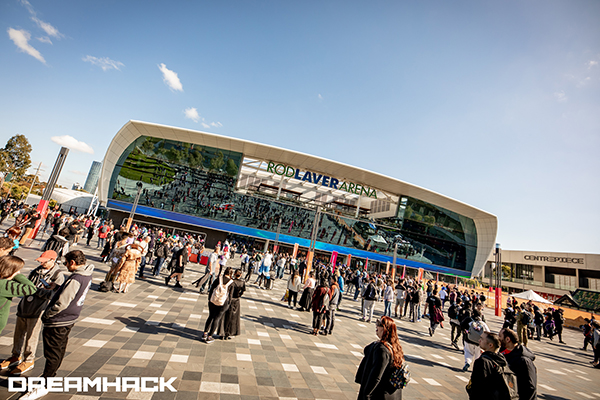 Melbourne and Olympic Park transformed for Dreamhack esports event