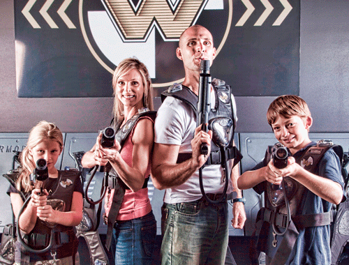 Dreamworld launches themed laser tag arena