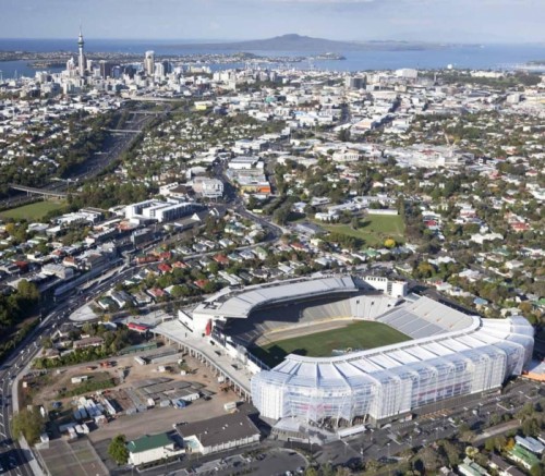 Redeveloped Eden Park Hosts First Game