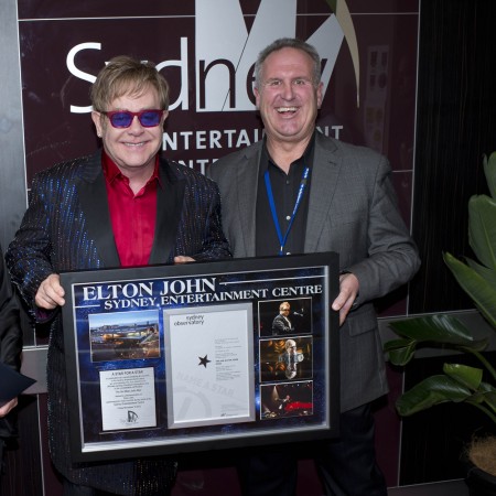 Elton John’s star shines over Sydney