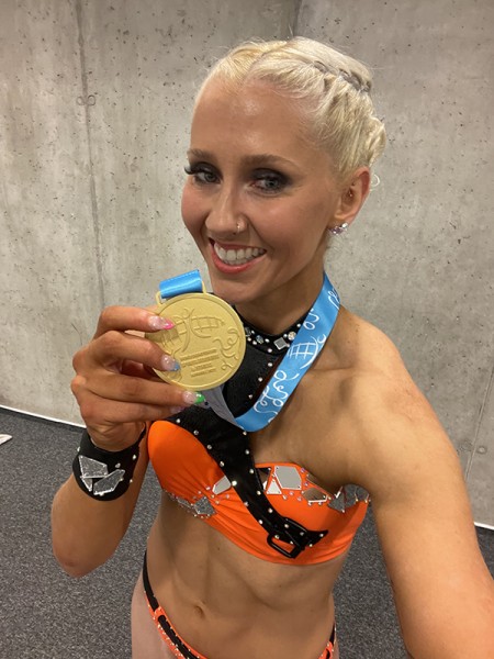 Genesis Health and Fitness Head Coach and Personal Trainer secures gold medal