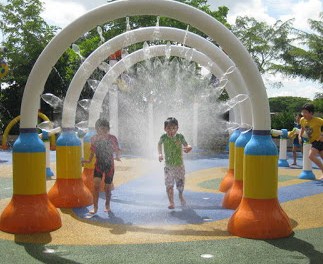 Rooftop Water Playground opens in Singapore