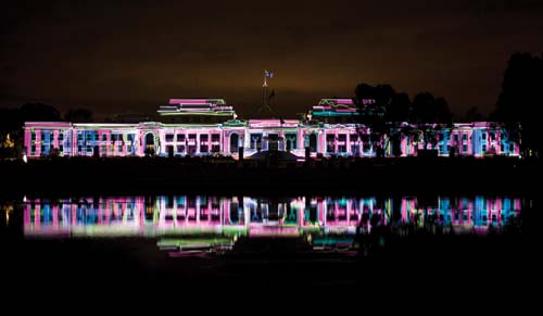 Enlighten 2015 to light up Canberra after dark