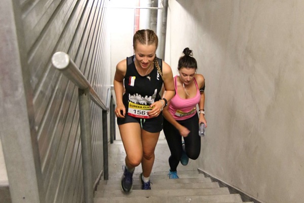 Stair climbing events grow in popularity