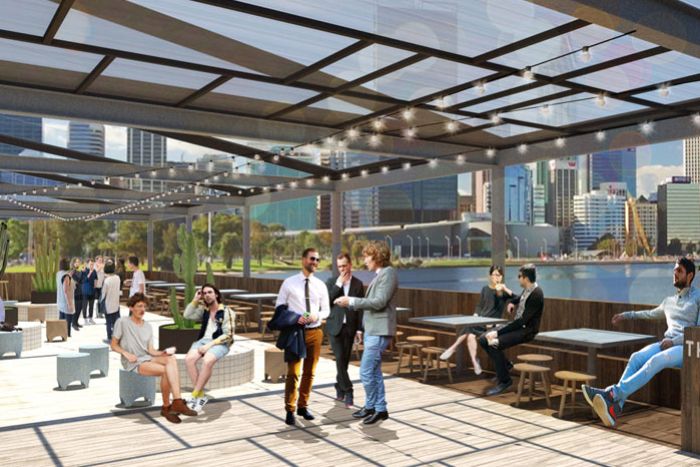 Barge event space approved for Perth’s Swan River