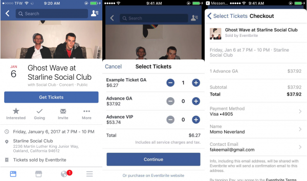 Eventbrite teams with Facebook and Spotify to launch new ticket buying facilities
