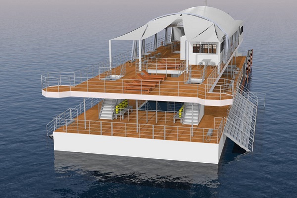 Experience Co commences building of Great Barrier Reef pontoon