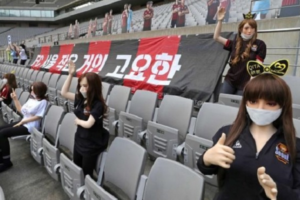 South Korean football club FC Seoul apologises for ‘sex dolls’ in their stadium
