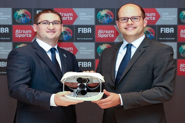 FIBA and Atrium Sports partner to deliver new ‘connected stadiums’ venture