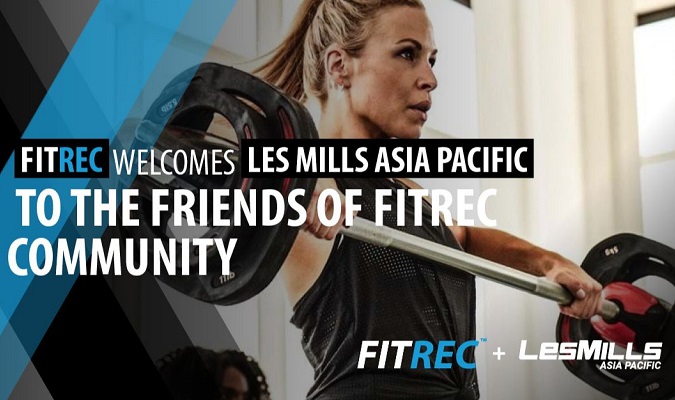 FITREC welcomes Les Mills Asia Pacific to its community