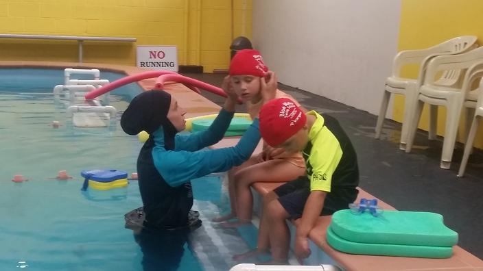 AUSTSWIM teacher Fadila Chafic leads women to love the water