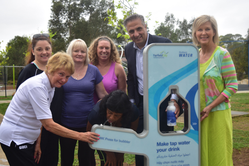 Fairfield City Council provides drinking water refill stations in selected parks