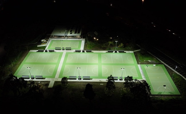 Landscaping works completed at Yarra Bend Park Regional Netball Facility