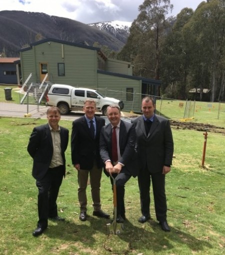 Australia’s first ever accessible Alpine accommodation under construction at Falls Creek