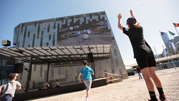 Fed Square gamification attracts visitors to Melbourne