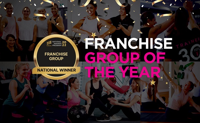 Fernwood Fitness named Franchise Group of the Year at 2022 AUSactive Awards