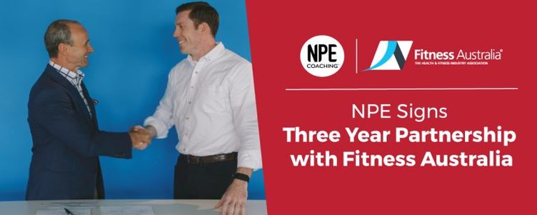 Fitness Australia partners with NPE Coaching to provide more benefits to members