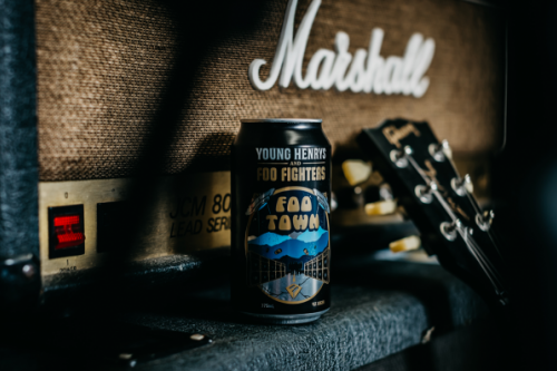 Foo Fighters partner with Young Henrys craft brewery to deliver tour-branded lager