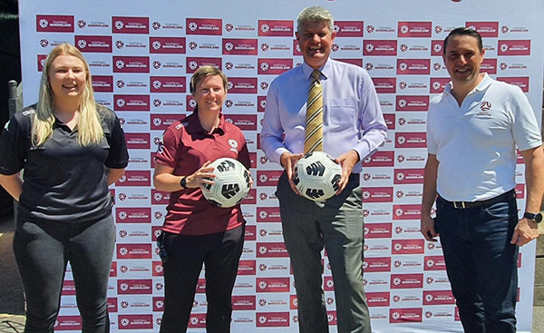$500,000 invested in facilities at City of Logan’s Meakin Park to encourage more female participation in football