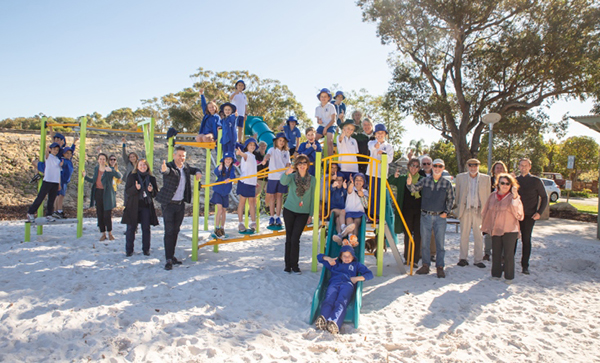 New Fremantle play space engages children of all ages