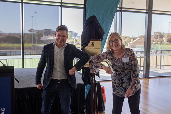 Fremantle Park Sport and Community Centre officially opens