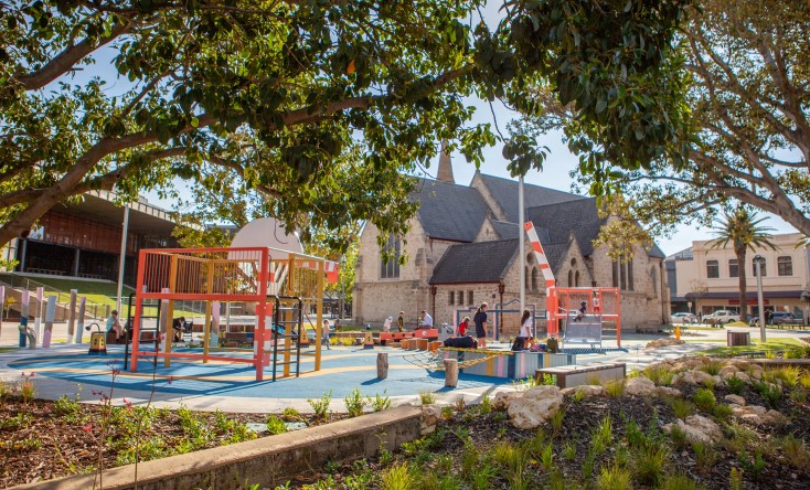 Fremantle’s Walyalup Koort playground inspired by industrial and maritime heritage