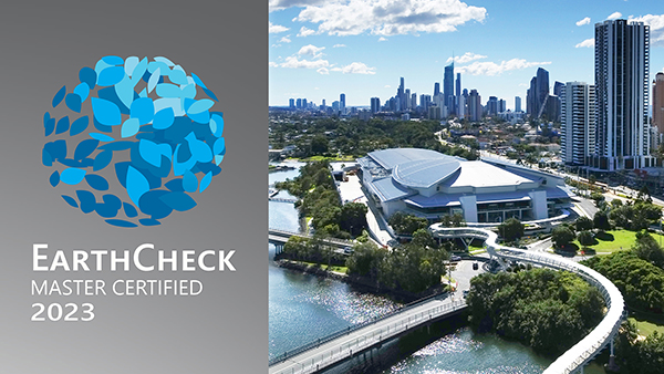 Gold Coast Convention and Exhibition Centre gains EarthCheck Master Certification for sustainability