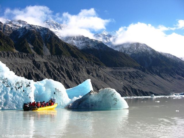 Glacier Calving ‘caps’ off successful season at Aoraki Mount Cook National Park