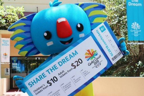 Final major release of tickets for Gold Coast Commonwealth Games