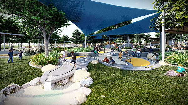 Yoga lawn, outdoor gym and playground among Gold Coast Greenheart park offerings