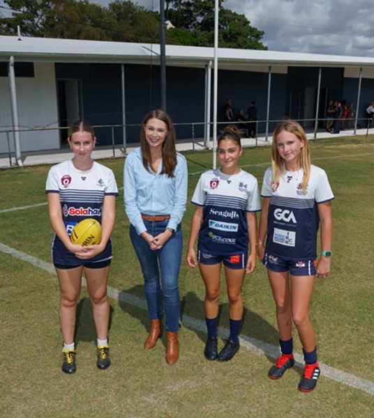 Coolangatta AFL change rooms to benefit Gold Coast sportswomen