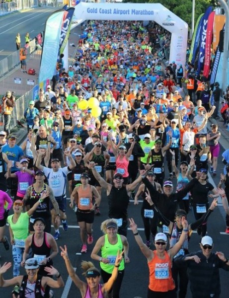 Thousands from around the world to celebrate Gold Coast Marathon milestone