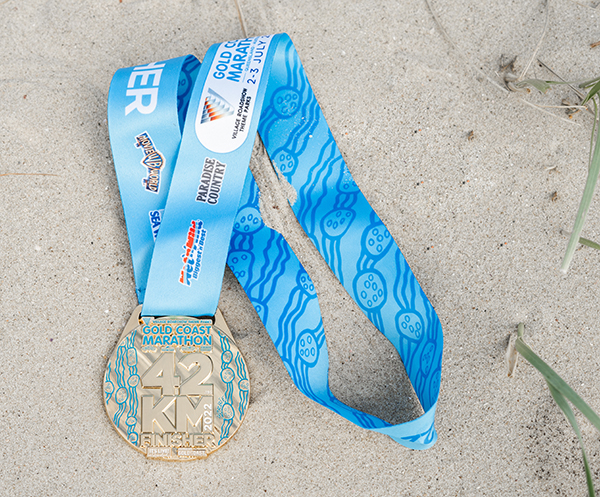 Medal design revealed for this year’s Gold Coast Marathon