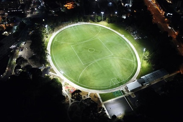 Willoughby City Council opens synthetic turf oval at Gore Hill Park