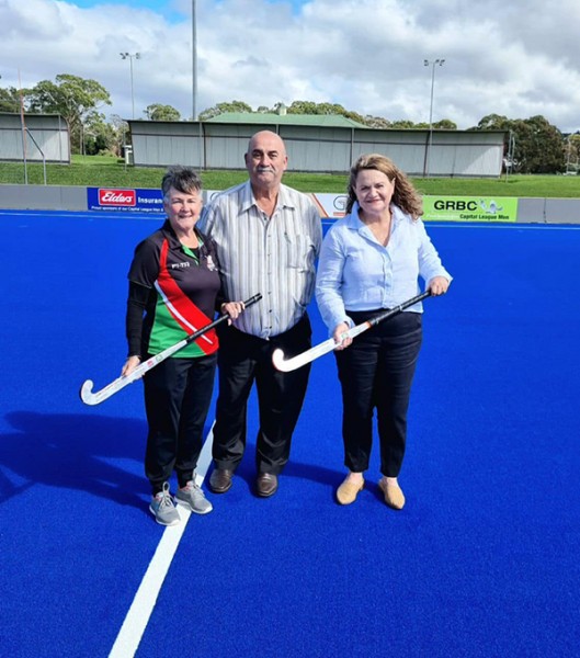 Goulburn’s new hockey turf is open for competition
