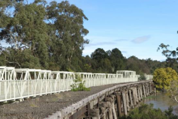 Victorian Government backs extension of Great Southern Rail Trail