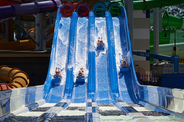 Gumbuya World unveils new racer slides and wave pool