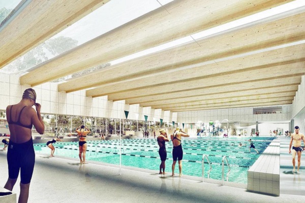 Sydney’s Gunyama Park Aquatic and Recreation Centre on target for end of year completion
