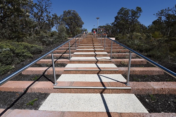 New Jacobs Ladder style stairs opened in Perth’s Hammond Park