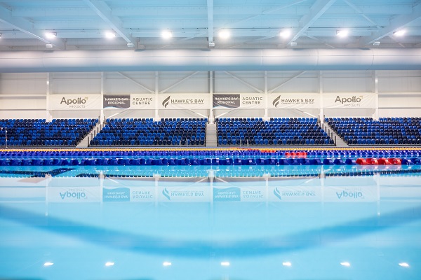 New Zealand Prime Minister Jacinda Ardern officially opens Hawke’s Bay Regional Aquatic Centre