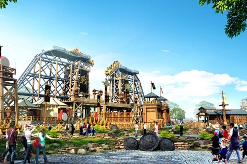 New Dalian Wanda cultural theme park opens in southern China