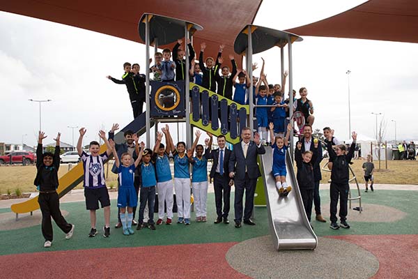 New multi-use sporting complex opens in Kellyville
