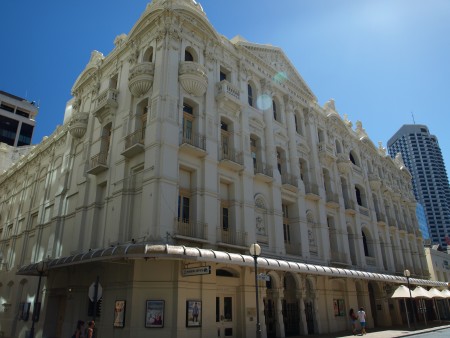 Restoration work completed on Perth’s historic His Majesty’s Theatre facade