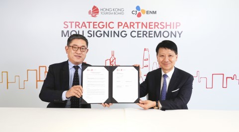 Hong Kong Tourism Board partners with leading entertainment group CJ ENM